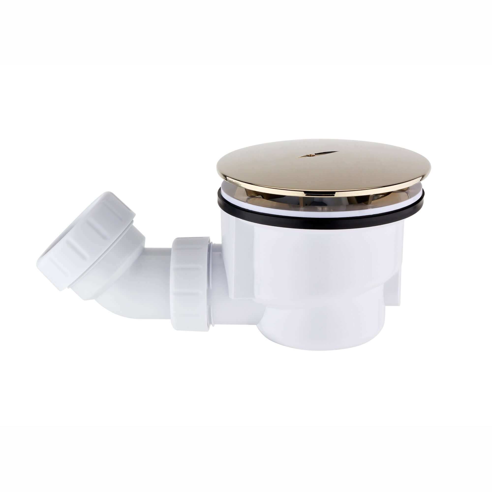 Buy Shower tray high flow waste 90mm - gold online UK